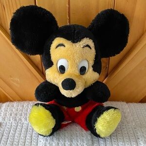 Vintage Mickey Mouse Plush Toy